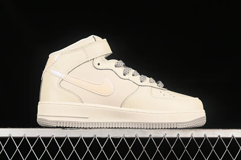 All categories Nk Air Force 1 Air Force series Nk Air Force 1 Mid Air Force mid-top Nk Air Force 1'07 Mid gray pearlescent small hook Air Force One mid-top casual sneakers SG2356-806